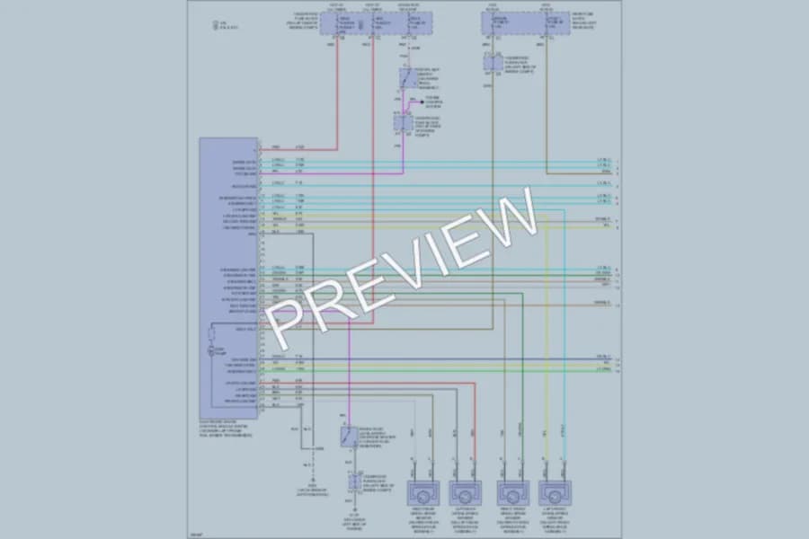 2006 GMC Envoy Anti Lock Brakes wiring diagram preview