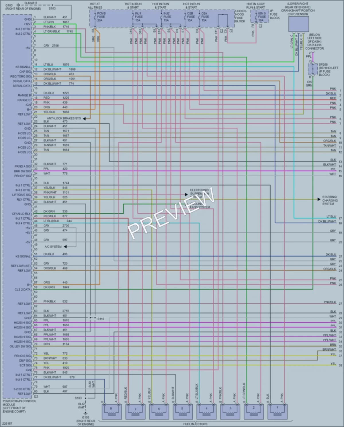 2006 GMC Yukon Engine Performance wiring diagram preview