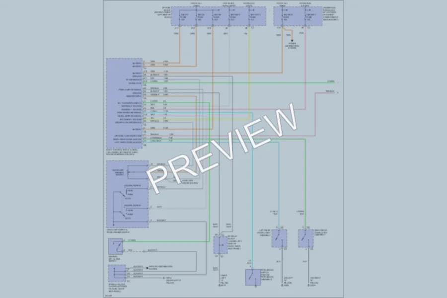 2006 GMC YukonDenali Warning Systems wiring diagram preview