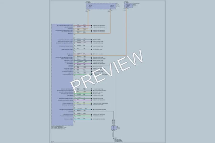 2006 HUMMER H2SUV Body Control Modules wiring diagram preview