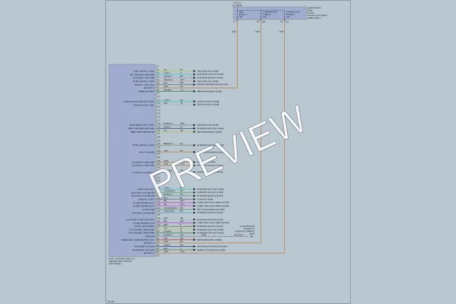 2006 HUMMER H3 Body Control Modules wiring diagram preview