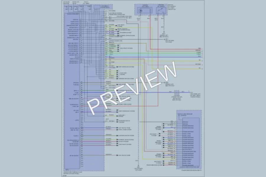 2006 Honda Accord Body Control Modules wiring diagram preview