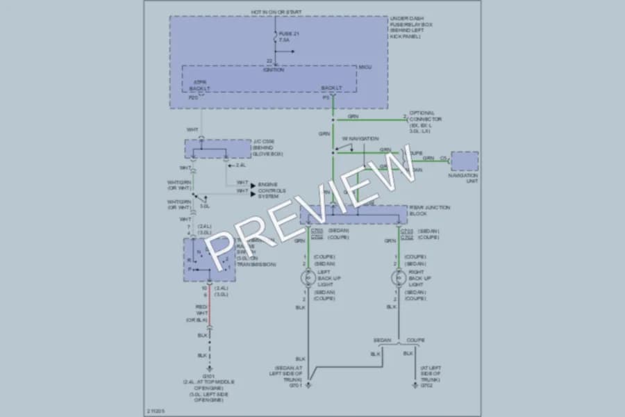 2006 Honda Accord Exterior Lights wiring diagram preview