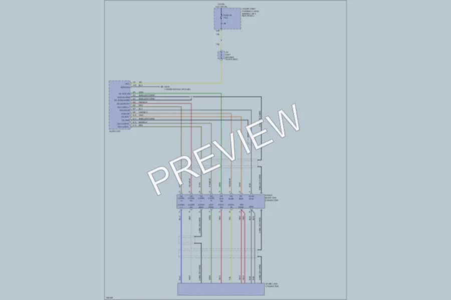 2006 Honda Accord Radio wiring diagram preview