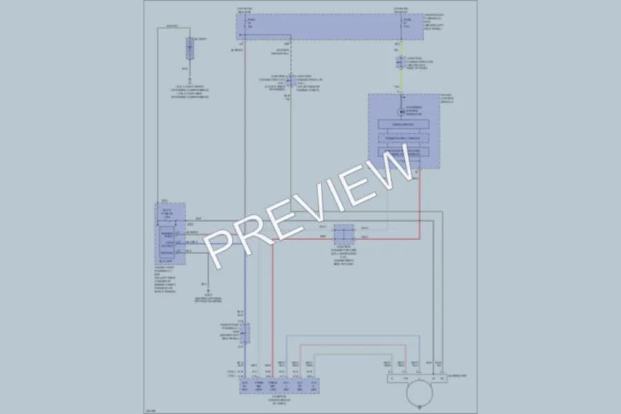 2006 Honda Accord Starting Charging wiring diagram preview