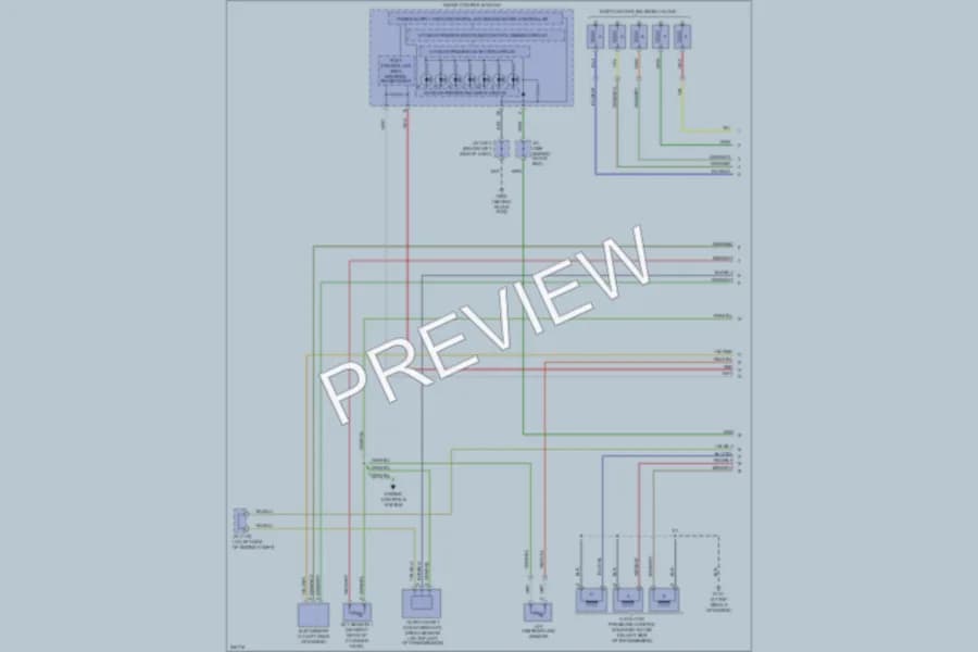 2006 Honda Accord Transmission wiring diagram preview