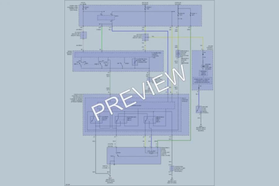 2006 Honda Accord Wiper Washer wiring diagram preview