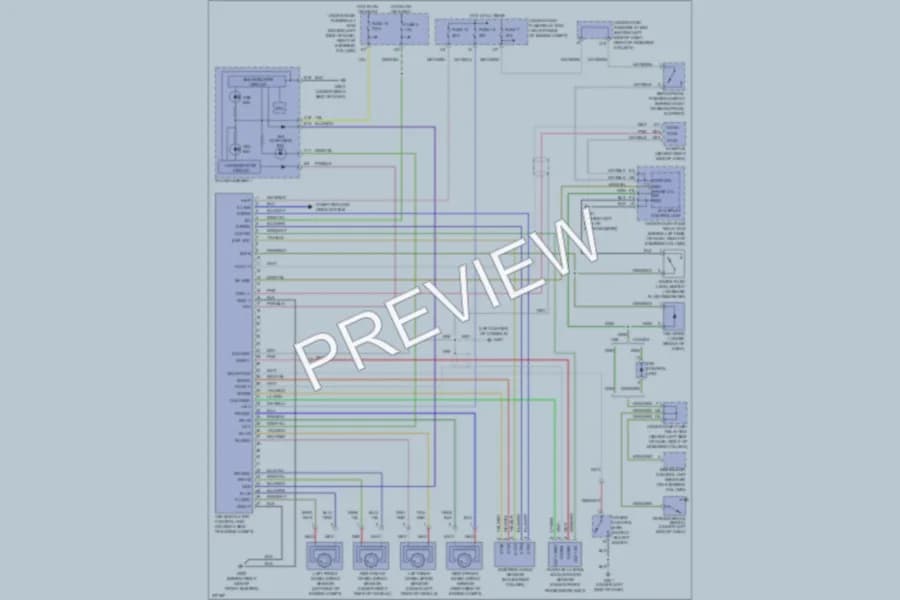 2006 Honda CRV Anti Lock Brakes wiring diagram preview