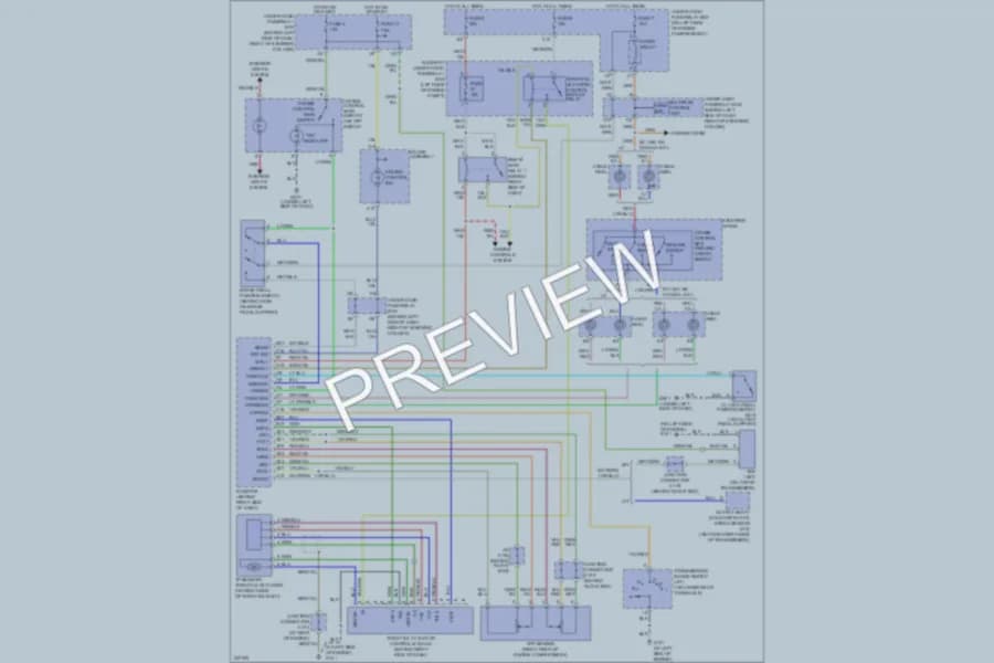 2006 Honda CRV Cruise Control wiring diagram preview