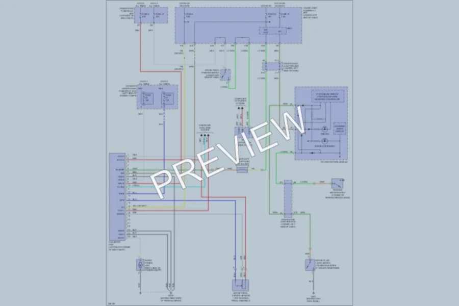 2006 Honda Civic Anti Lock Brakes wiring diagram preview