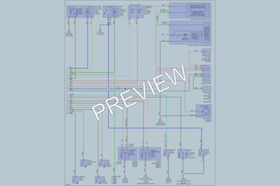 2006 Honda Civic Anti Theft wiring diagram preview