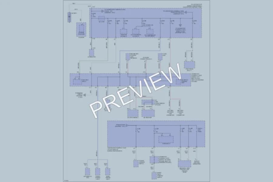 2006 Honda Element Power Distribution wiring diagram preview