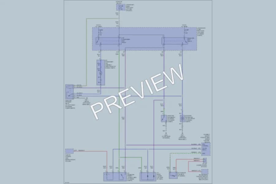 2006 Honda Insight Cooling Fan wiring diagram preview