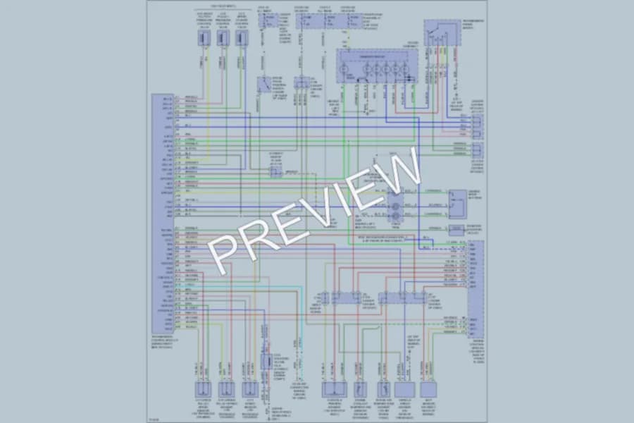 2006 Honda Insight Transmission wiring diagram preview