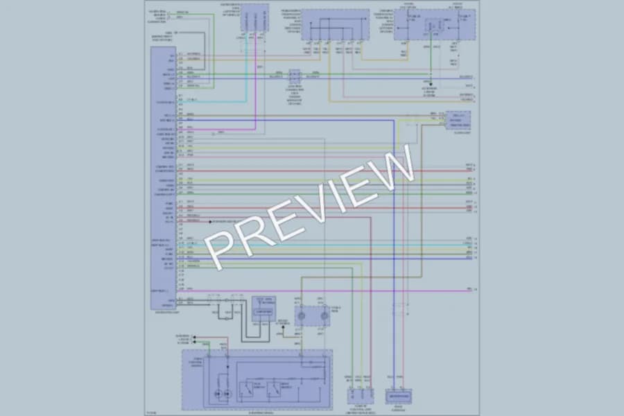 2006 Honda Odyssey Navigation wiring diagram preview