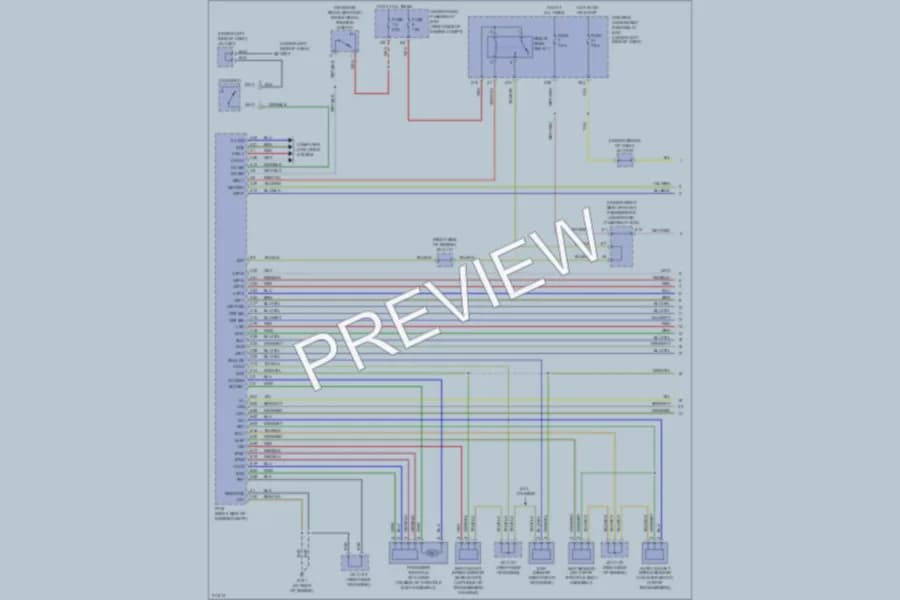 2006 Honda Odyssey Transmission wiring diagram preview