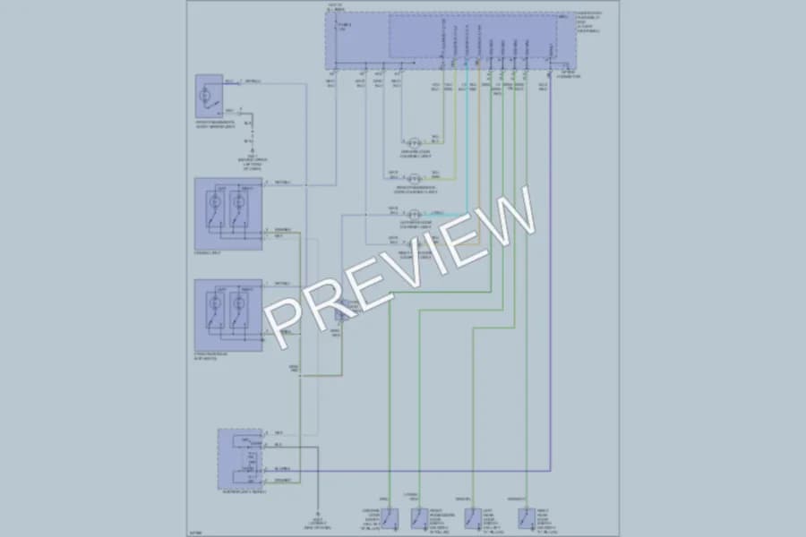 2006 Honda Ridgeline Interior Lights wiring diagram preview
