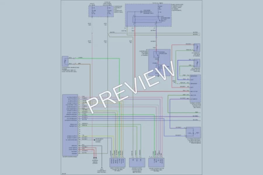 2006 Honda S2000 Air Conditioning wiring diagram preview