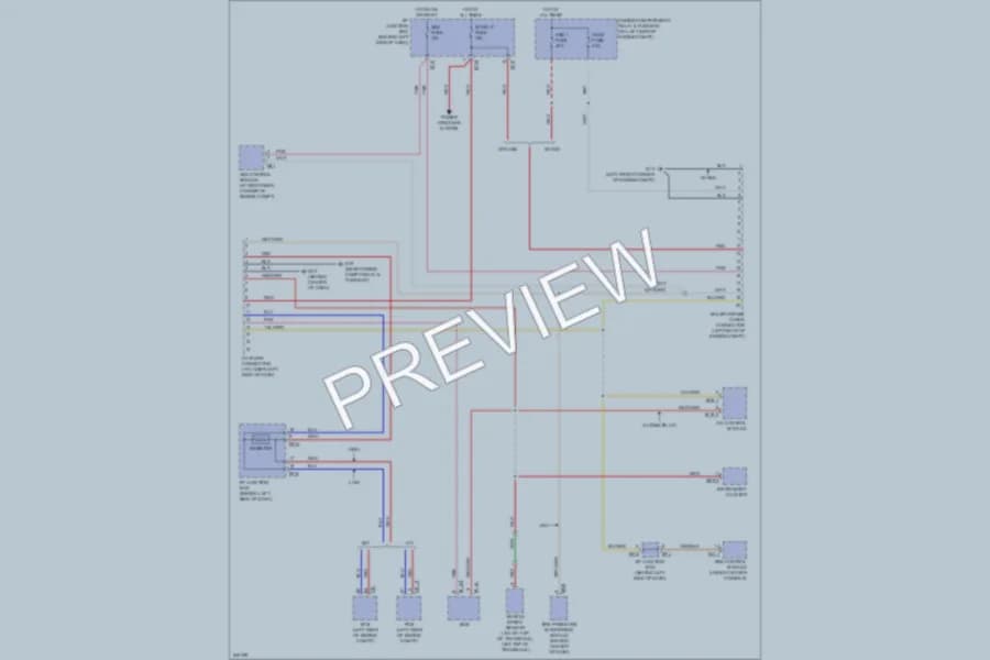 2006 Hyundai Accent Computer Data Lines wiring diagram preview