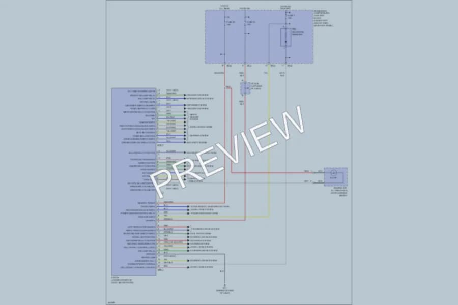 2006 Hyundai Elantra Body Control Modules wiring diagram preview