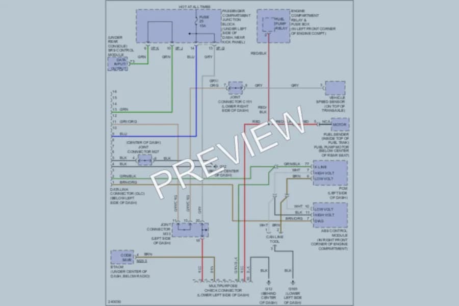 2006 Hyundai Elantra Computer Data Lines wiring diagram preview