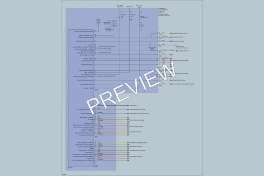 2006 Hyundai SantaFe Body Control Modules wiring diagram preview