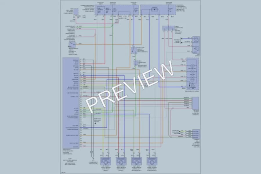 2006 Hyundai Sonata Anti Lock Brakes wiring diagram preview