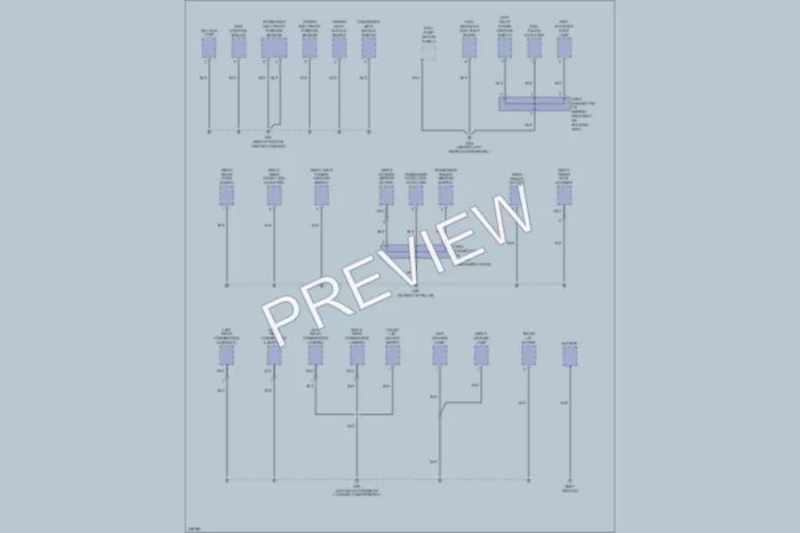2006 Hyundai Sonata Ground Distribution wiring diagram preview