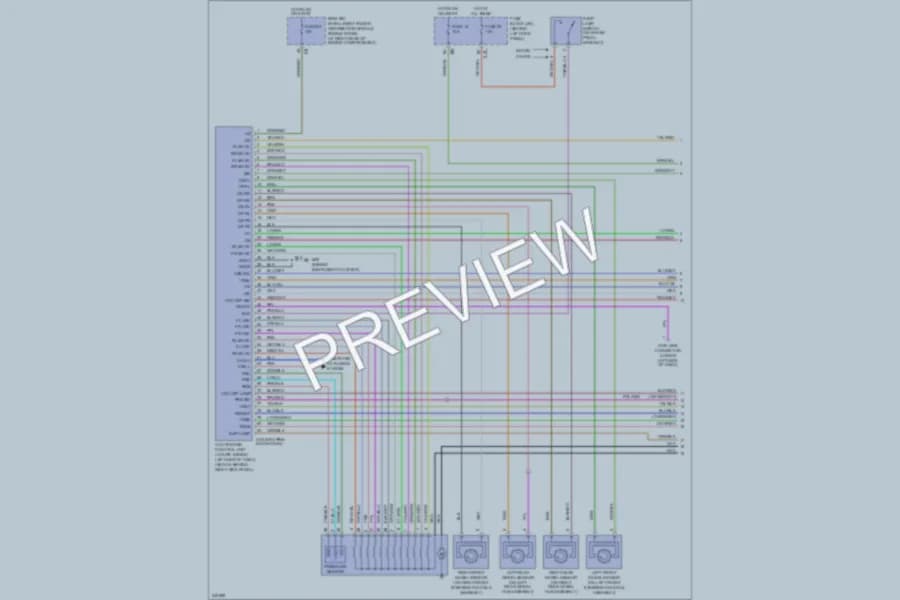 2006 Infiniti G35x Anti Lock Brakes wiring diagram preview