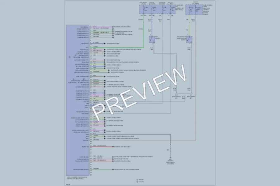 2006 Infiniti G35x Body Control Modules wiring diagram preview