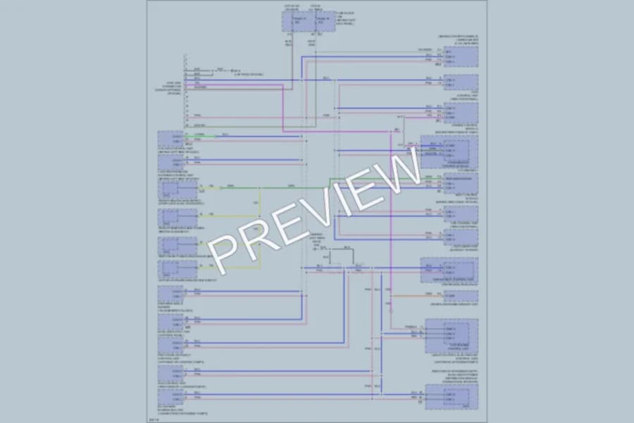 2006 Infiniti M35 Computer Data Lines wiring diagram preview