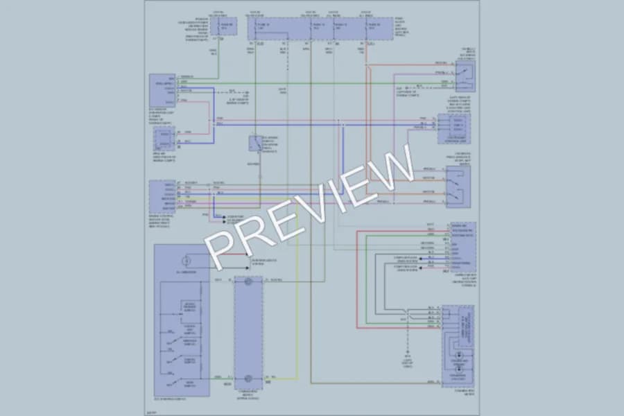 2006 Infiniti M35 Cruise Control wiring diagram preview