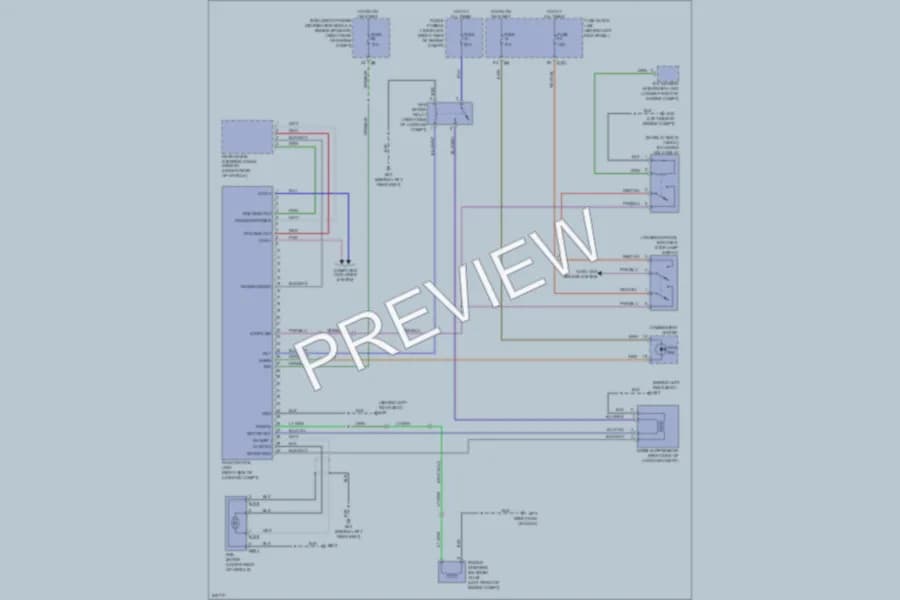2006 Infiniti M35 Electronic Power Steering wiring diagram preview
