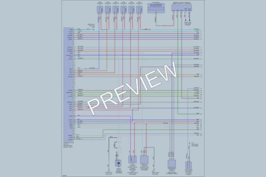 2006 Infiniti M35 Engine Performance wiring diagram preview