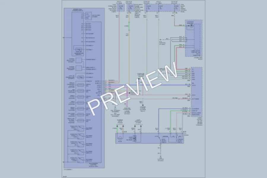 2006 Infiniti M35 Transmission wiring diagram preview