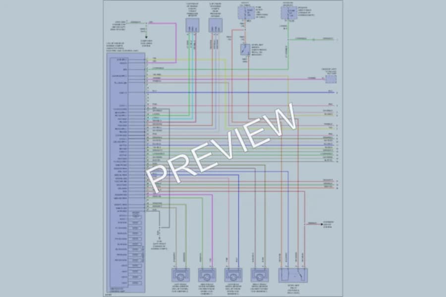 2006 Infiniti QX56 Anti Lock Brakes wiring diagram preview