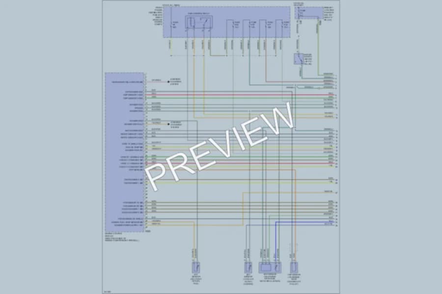 2006 Jaguar SType Engine Performance wiring diagram preview