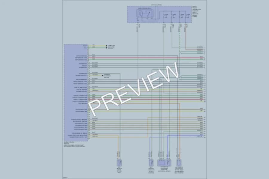 2006 Jaguar XJR Engine Performance wiring diagram preview