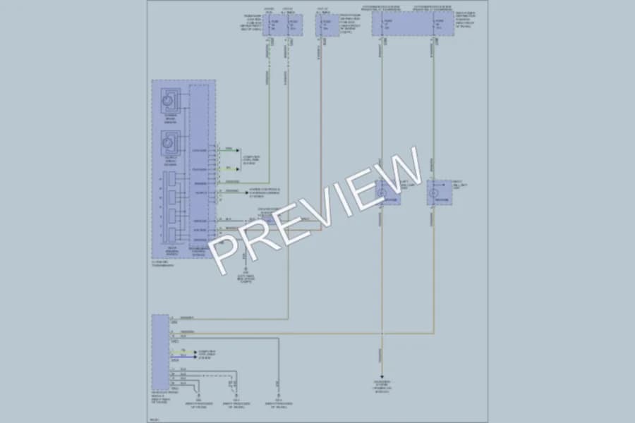2006 Jaguar XJSuper Exterior Lights wiring diagram preview