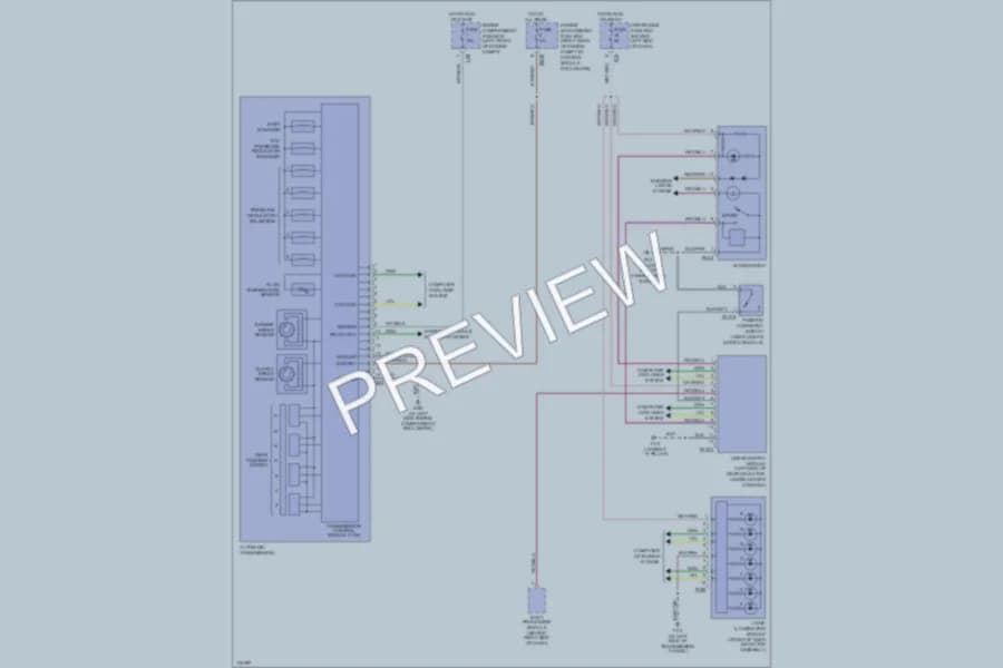 2006 Jaguar XK8 Transmission wiring diagram preview