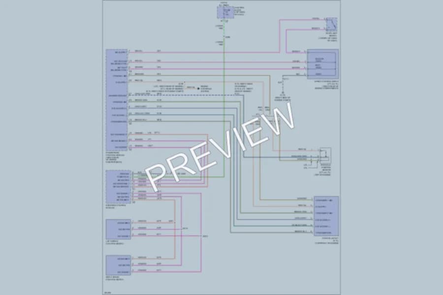 2006 Jeep Commander Cruise Control wiring diagram preview