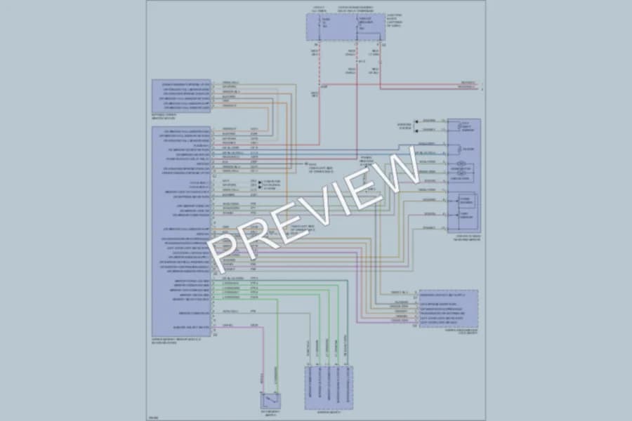 2006 Jeep GrandCherokee Memory Systems wiring diagram preview