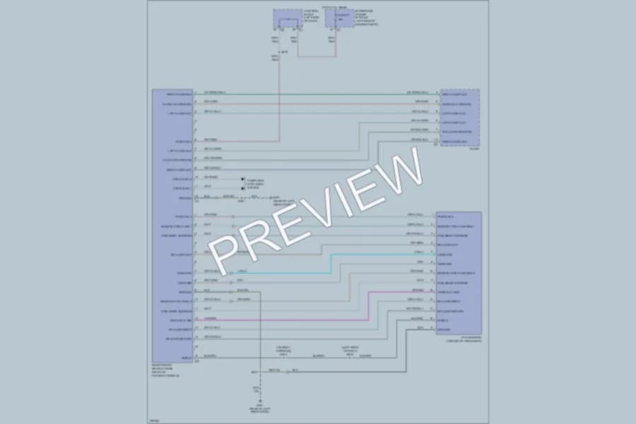 2006 Jeep GrandCherokee Radio wiring diagram preview