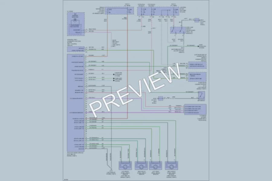 2006 Jeep Liberty Anti Lock Brakes wiring diagram preview