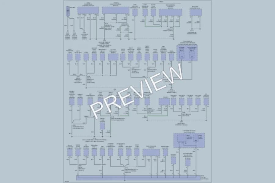2006 Jeep Liberty Ground Distribution wiring diagram preview
