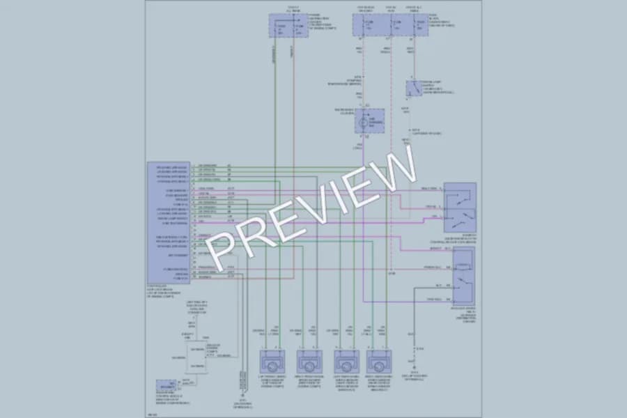 2006 Jeep Wrangler Anti Lock Brakes wiring diagram preview