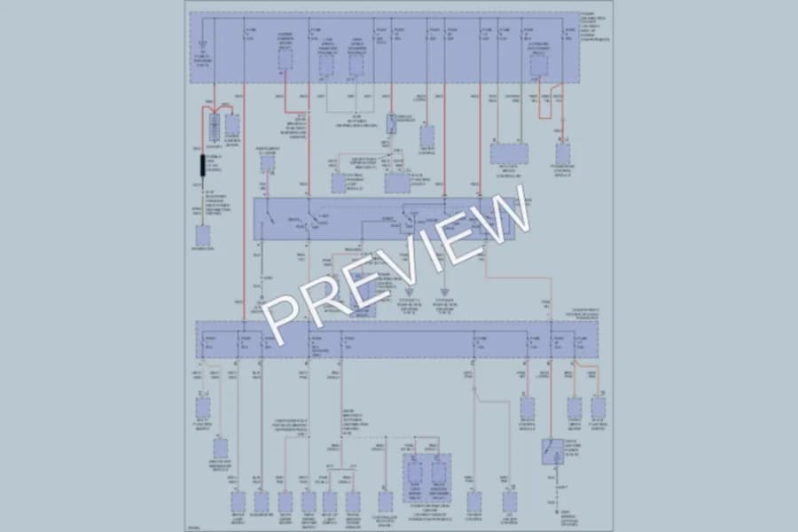 2006 Jeep Wrangler Power Distribution wiring diagram preview