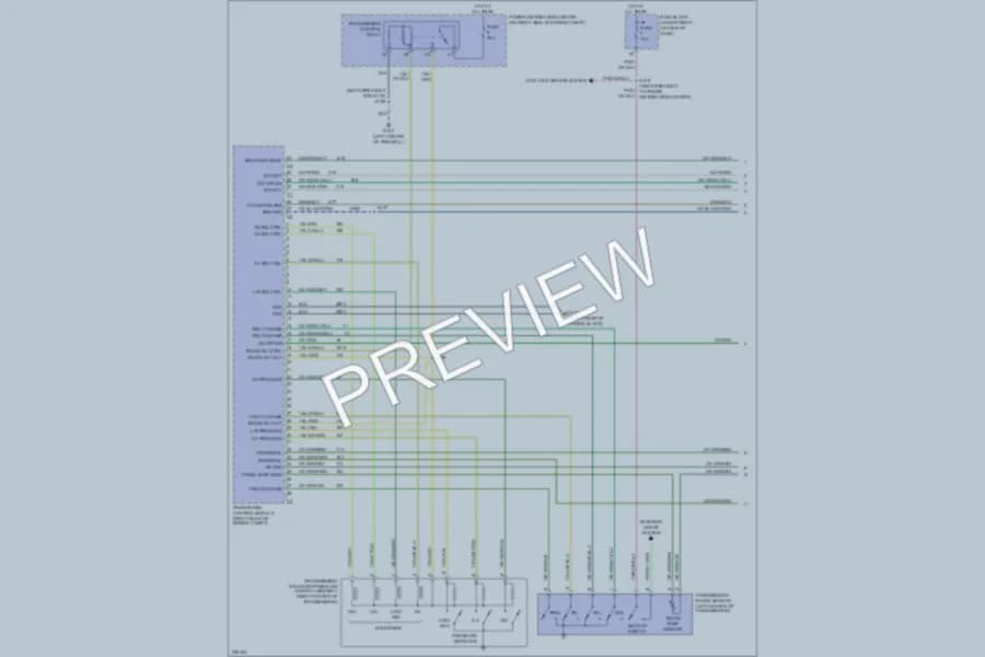 2006 Jeep Wrangler Transmission wiring diagram preview