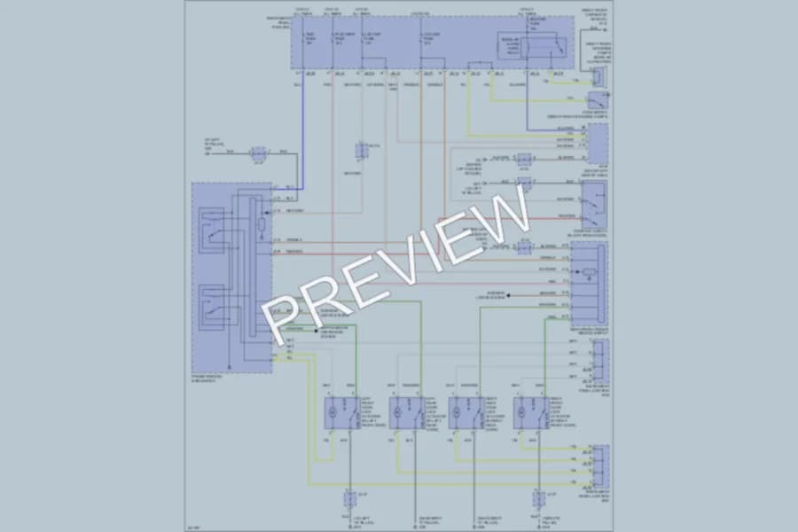 2006 Kia Amanti Anti Theft wiring diagram preview