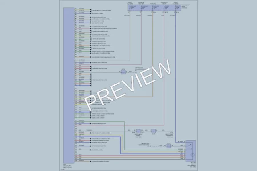 2006 Kia Amanti Body Control Modules wiring diagram preview